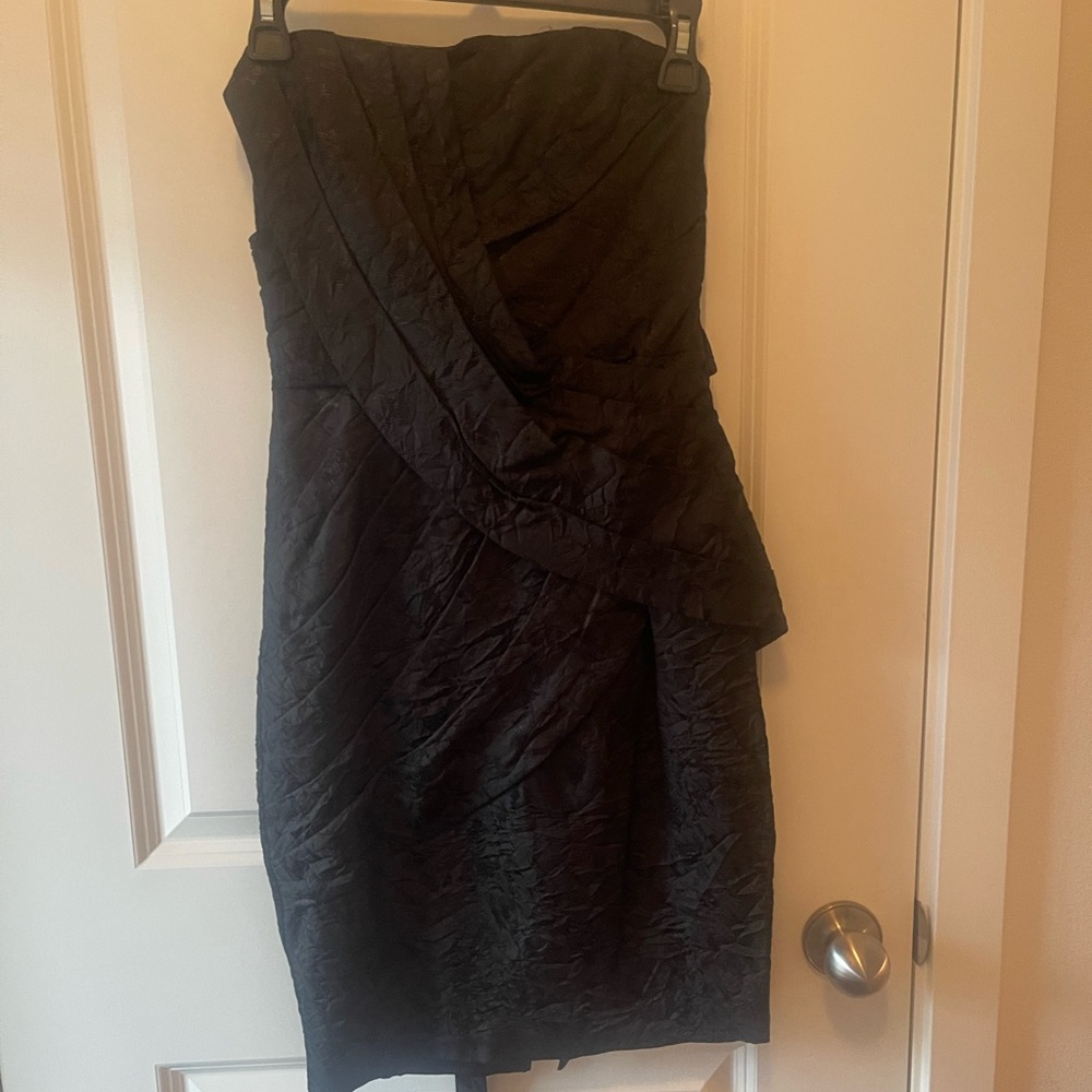 Plenty by Tracy Reese black strapless dress